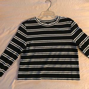 Halogen, cropped light sweater